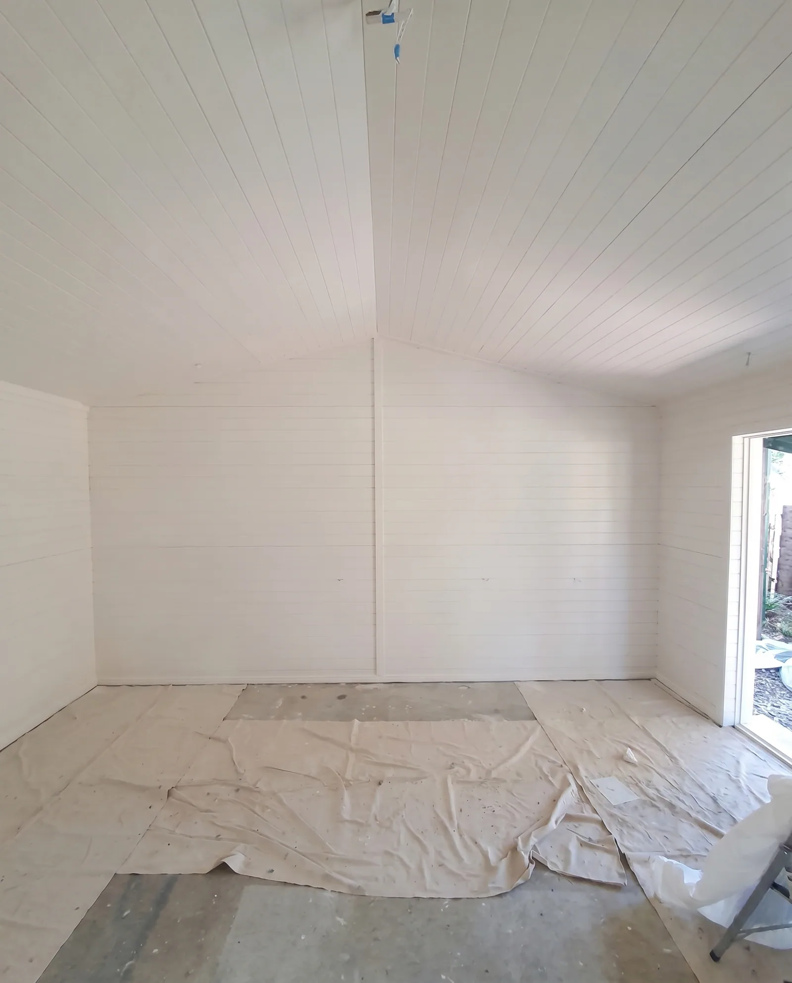 Interior fit-out of a new home